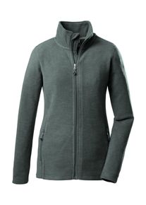Killtec Damen Fleecejacke "WMN FLC JCKT 8", grün, sportlich, Gr. 46, 100% Polyester, Jacken