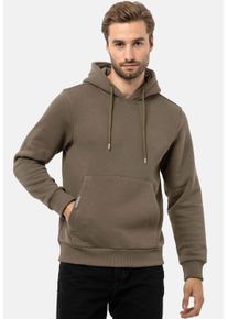Cipo & Baxx CIPO & BAXX Herren Sweatshirt "Sweatshirts", grün, Basic, Gr. M, unifarben, 70% Baumwolle;30% Polyester, Sweatshirts, mit Kapuze, CL557