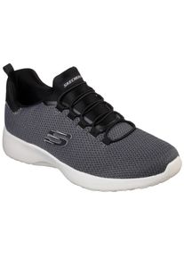 Skechers Herren Slip-On Sneaker "DYNAMIGHT", Gr. 42, schwarz, Textil, Synthetik, sportlich, Schuhe, Slipper, Freizeitschuh, Trainingschuh mit Memory