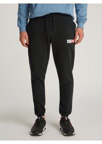 Tommy Jeans Herren Jogginghose "TJM SLIM ENTRY SWEATPANT", schwarz, casual, Gr. XL, unifarben, Sweatware, Obermaterial: 100% Baumwolle, Hosen, mit