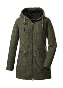 G.I.G.A. by Killtec Damen Fleecejacke "GW 55 WMN KNTFLC PRK", grün, sportlich, Gr. 44, G.I.G.A. DX BY KILLTEC, 50% Baumwolle 50% Polyester, Jacken
