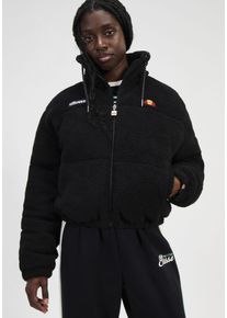 Ellesse Damen Fleecejacke "MOLLIS PADDED JACKET", schwarz, sportlich, Gr. 44, unifarben, Fleece, Obermaterial: 100% Polyester, Jacken