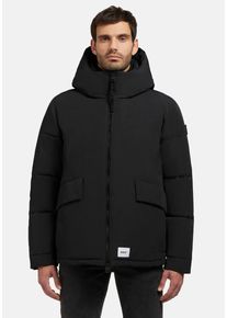 Khujo Herren Winterjacke "Gero-YM", schwarz, casual, Gr. XL, Material: 85% Polyester, 15% Baumwolle, Futter: 100% Polyester, Wattierung: 100%