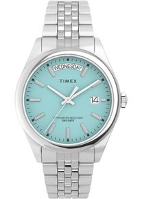 Timex Damen Quarzuhr "LEGACY", silber, Armbanduhren, Armbanduhr, Herrenuhr, Damenuhr, unisex, Datum, Leuchtzeiger