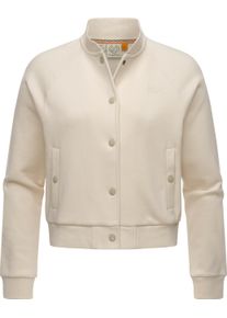 Ragwear Damen Bomberjacke "Simonette", beige, modisch, Gr. 6XL, Material: 70% Baumwolle, 30% Polyester, Jacken, stylische Damen Collegejacke für den