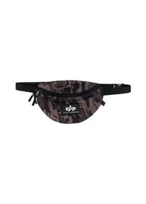 Gürteltasche "Alpha Industries Accessoires - Bags Rubber Print Waistbag", Alpha Industries, schwarz, Obermaterial: 100% Polyester, Taschen
