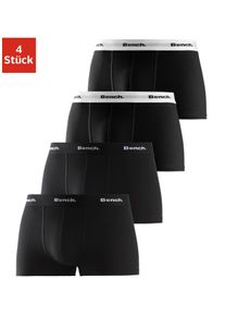 Bench. Herren Hipster, Gr. S, schwarz, Jersey, Obermaterial: 95% Baumwolle, 5% Elasthan, unifarben, Unterhosen, knapp sitzende Boxershorts aus