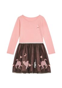 DANAMADE Mädchen Tüllkleid "DANAMADE Dress DHAILEY", rosa, Gr. 116, Oberteil: 95% Baumwolle 5% Elasthan / Rock: 100% Polyester / Futter: 100%