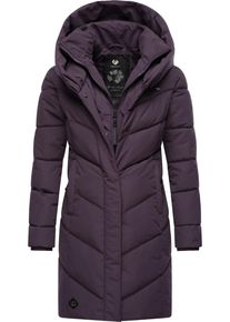 Ragwear Damen Steppmantel "Natalka", lila, modisch, Gr. XS, Außenmaterial: 100% Polyester, Innenfutter: 100% Polyester, Wattierung: 100% Polyester,