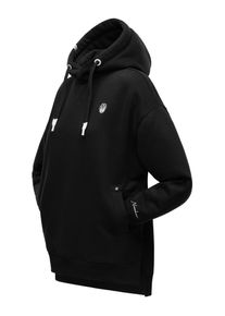 Navahoo Damen Kapuzensweatshirt "Silberengelchen", schwarz, casual, Gr. M, Sweatware, Obermaterial: 60% Baumwolle, 40% Polyester; Wattierung: 100%