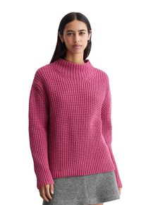 Marc O'Polo Damen Stehkragenpullover, lila, modisch, Gr. XS, MARC O'POLO DENIM, Grobstrick, Obermaterial: 60% Baumwolle, 40% Polyacryl, Pullover, mit angesagtem
