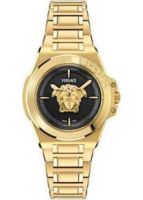 Versace Damen Quarzuhr "HERA", gold, Armbanduhren, Armbanduhr, Damenuhr, Saphirglas, Swiss Made, analog