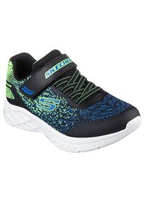 Skechers Kinder Sneaker "MICROSPEC 2.0", Gr. 27, bunt, Textil, Lederimitat, kontrastfarbene Details, sportlich, Schuhe, Schnürschuh mit heller
