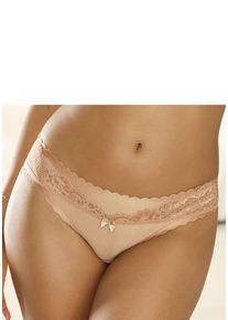 Lascana Damen Bikinislip, Gr. 36, braun, Microtouch, Obermaterial: 88% Polyamid, 12% Elasthan, Unterhosen, mit extra flachen Kanten und feiner Spitze
