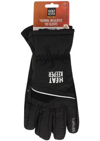 HEATKEEPER Damen Skihandschuhe "LADIES SKI GLOVES PRO", schwarz, sportlich, Gr. S, unifarben, Materialmix, Handschuhe, mit kuscheligem, wärmendem
