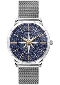 Thomas Sabo Damen Quarzuhr "REBEL SPIRIT KOMPASS", silber, Armbanduhren, Armbanduhr,Damen,Herren,Onyx- oder Lapislazuli-Steine,Edelstahlarmband