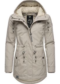 Ragwear Damen Winterjacke "Monadis Black Label", grau, modisch, Gr. L, Außenmaterial: 65% Polyester, 35% Baumwolle, Innenfutter: 100% Polyester,