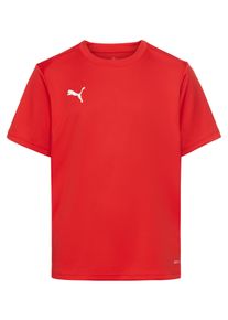 Puma Kinder Trainingstop "TEAMGOAL JERSEY JR", rot, sportlich, Gr. 164, unifarben, Web, Obermaterial: 100% Polyester, Tops