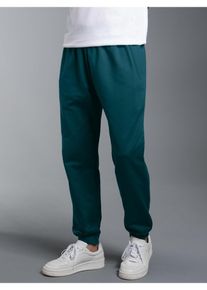 TRIGEMA Herren Sweathose "TRIGEMA Jogginghose", blau, sportlich, Gr. M, 70% Baumwolle, 30% Polyester, Hosen