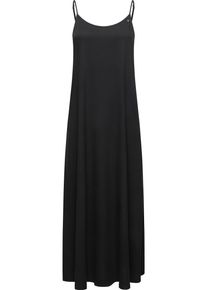 Ragwear Damen Jerseykleid "Ludvika", schwarz, modisch, Gr. L, Material: 100% Viskose, Kleider, stylisches Sommerkleid mit verstellbaren