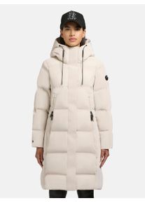 Khujo Damen Steppmantel "Loni-YM", beige, casual, Gr. XXL, Oberstoff: 100% Polyester, Beschichtung: Polyurethan, Futter: 100% Nylon, Wattierung: 100%