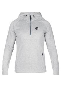 MOROTAI Herren Sweatjacke "MOROTAI Herren MOROTAI Neotech Zip Hoodie", grau, Gr. S, 65% Baumwolle, 35% Polyester, Sweatjacken