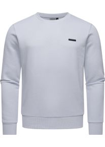 Ragwear Herren Sweater "Indie", grau, casual, Gr. 4XL, Sweatware, 70% Baumwolle, 30% Polyester, Sweatshirts, Cooler Basic Herren Pullover