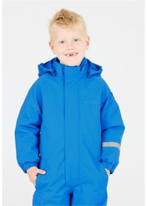 ZIGZAG Kinder Schneeoverall "Vally", blau, casual, Gr. 122, 100% Polyester, Overalls, mit wasser- und winddichter TPU-Membran