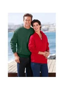 Sweatshirt Fruit of the Loom Gr. M, grün (tannengrün) Herren Sweatshirts