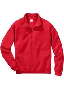 Sweatshirt Fruit of the Loom Gr. XL, rot Herren Sweatshirts