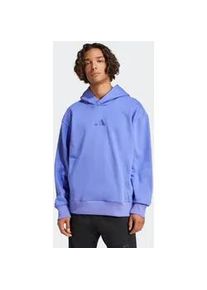 Kapuzensweatshirt Adidas SPORTSWEAR "M A SZN FL HD" Gr. XXXL, blau (semi cobalt blau) Herren Sweatshirts weiches Fleecematerial