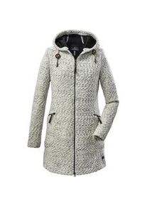 Fleecejacke G.I.G.A. DX BY KILLTEC "Roshana" Gr. 46, beige (naturweiß) Damen Jacken Bestseller