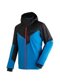 Skijacke Maier Sports "Pajares" Gr. 28, blau (königsblau) Herren Jacken Winterjacke, wind- und wasserdicht, 4 RV-Taschen, Regular Fit