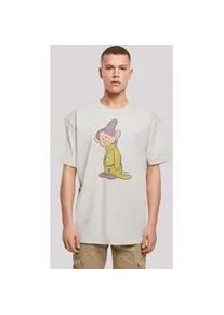 T-Shirt F4NT4STIC "Disney Classic Dopey" Gr. XS, grau (lightasphalt) Herren Shirts Print