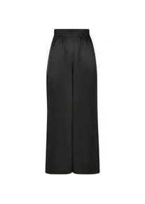 Stoffhose Urban Classics "Urban Classics Damen Ladies Satin Wide Leg Pants" Gr. XS, US-Größen, schwarz Damen Hosen