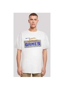 T-Shirt F4NT4STIC "California Games Plate" Gr. L, weiß Herren Shirts Print