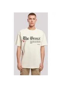 T-Shirt F4NT4STIC "The Bronx OVERSIZE TEE" Gr. XL, beige (sand) Herren Shirts Print