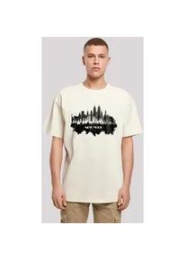 T-Shirt F4NT4STIC "Cities Collection - New York skyline" Gr. XS, beige (sand) Herren Shirts Print