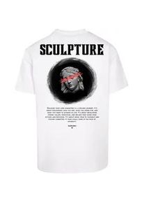 T-Shirt F4NT4STIC "SCULPTURE" Gr. M, weiß Herren Shirts Print