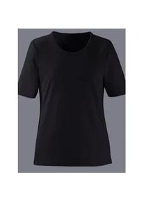 Rundhalsshirt Casual Looks "Shirt" Gr. 44, schwarz Damen Shirts