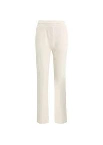 Stoffhose DEF "DEF Damen Wide Leg Pants" Gr. M, US-Größen, weiß (sanftes weiß) Damen Hosen