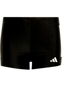 Adidas 3 Stripes Bld Badehose Jungen - schwarz - Gr. 164 - Polyamid/Elastan