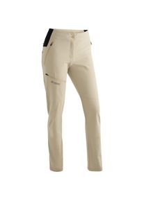 Maier Sports Latit Slim Vario Wanderhose Damen - beige - Gr. 42 - Polyester/Elastan