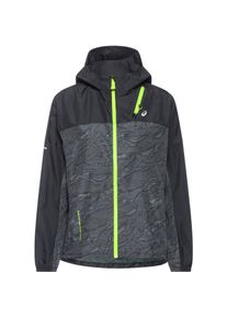 asics Fujitrail Laufjacke Damen - schwarz - Gr. S - Polyester