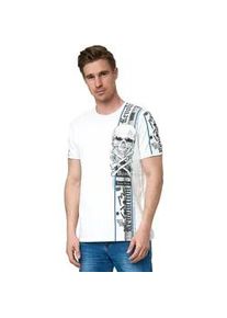 T-Shirt Rusty Neal Gr. XXXL, weiß Herren Shirts im verwaschenen Look