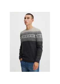 Strickpullover Blend "Blend BHTjerik" Gr. XL, grau (charcoal mix) Herren Pullover