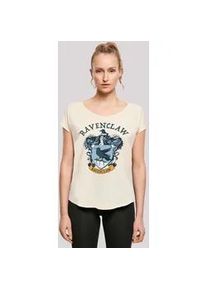 T-Shirt F4NT4STIC "Harry Potter Ravenclaw Crest" Gr. 5XL, beige (sandweiß) Damen Shirts Print