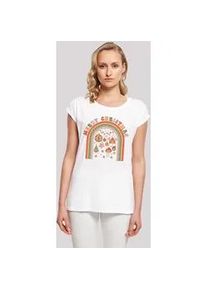 T-Shirt F4NT4STIC "Merry Weihnachten Cozy Vibes" Gr. M, weiß Damen Shirts Premium Qualität, Weihnachts-Kollection