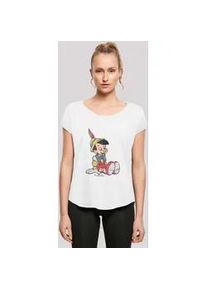 T-Shirt F4NT4STIC "Pinocchio Classic Pinocchio" Gr. 5XL, weiß Damen Shirts Print