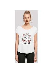 T-Shirt F4NT4STIC "The Aristocats Marie Sketch" Gr. 4XL, weiß Damen Shirts Print